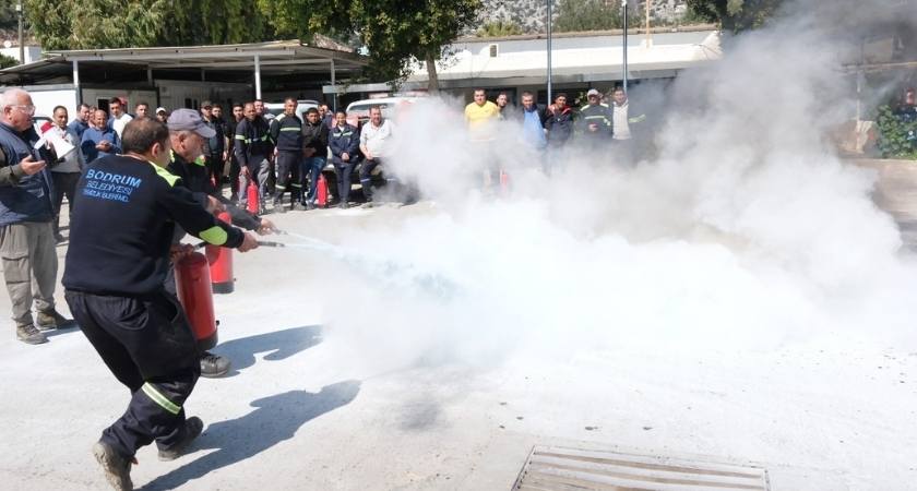 bodrum-belediye-personel-yangin-egitim