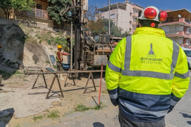 Bornova’nın zemin çalışmalarında sona gelindi