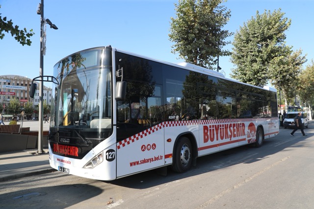 Sakarya'da bayram boyunca ulaşım ücretsiz olacak
