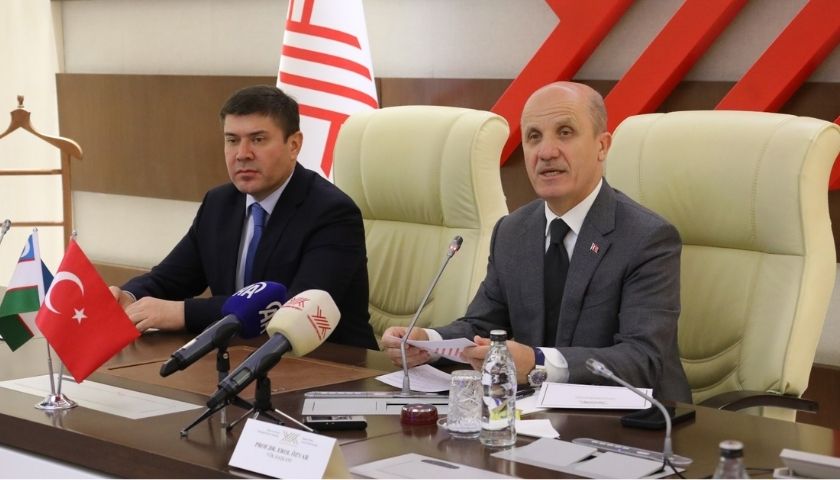 Özbekistan’da “Uluslararası Türk Devletleri Üniversitesi” kurulmasına ilişkin mutabakat zaptı imzalandı