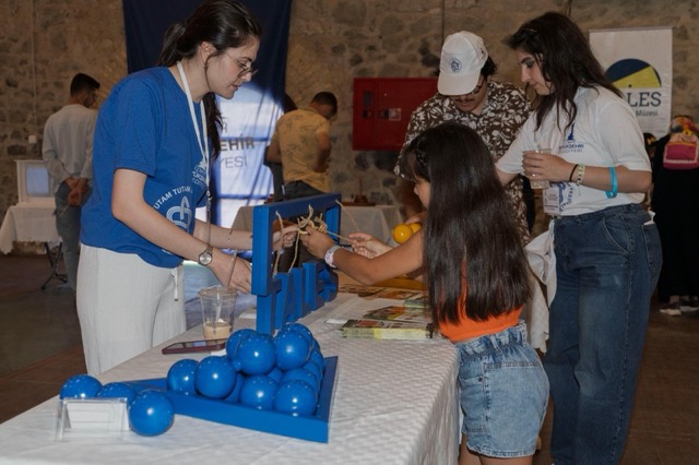 Tutam Tutam Matematik Festivali ile matematiği dokunarak hissediyorlar