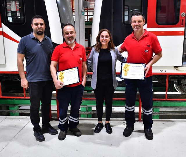 İzmir Metrosu çalışanlarının gurur yılı