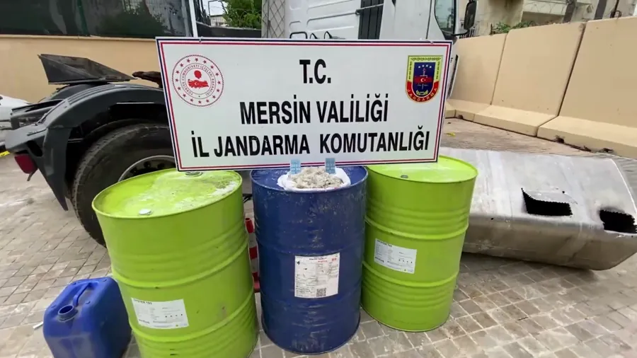 Mersin'de uyuşturucu operasyonu: 2 şüpheli zehir taciri yakalandı