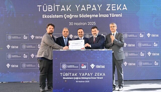 TÜBİTAK Yapay Zeka Ekosistem Çağrısı Projeleri İçin İmzalar Atıldı